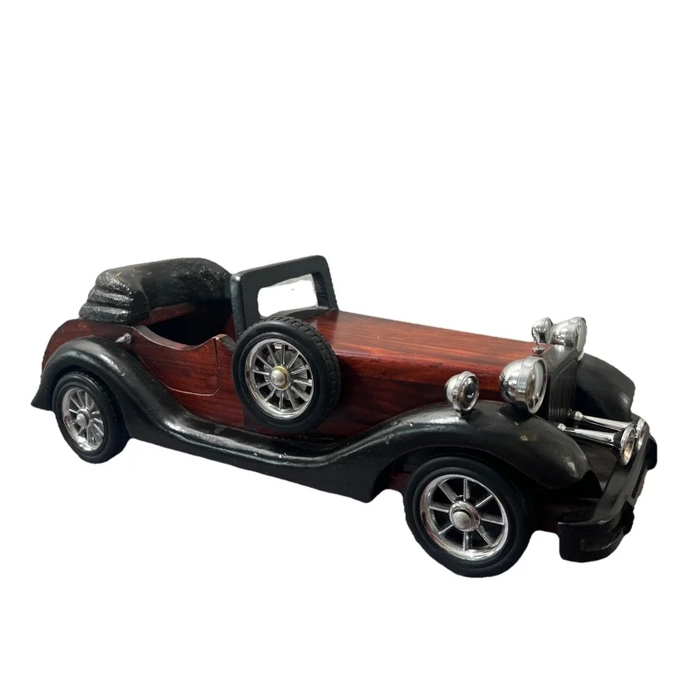 VINTAGE COLLECTIBLE HANDCRAFTED‎ BY HERITAGE MINT LTD. WOODEN CAR